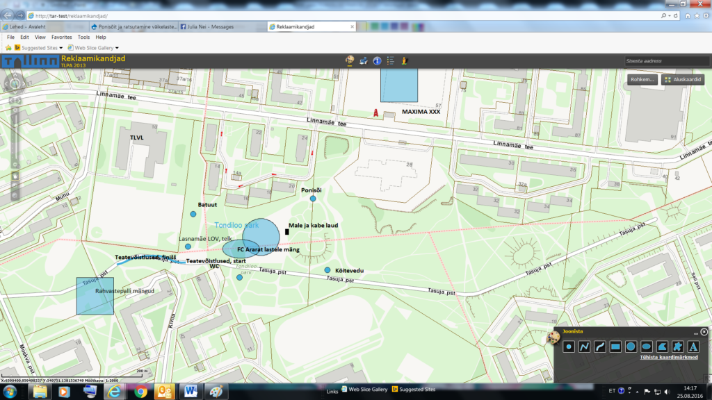 TondilooPark_kaart