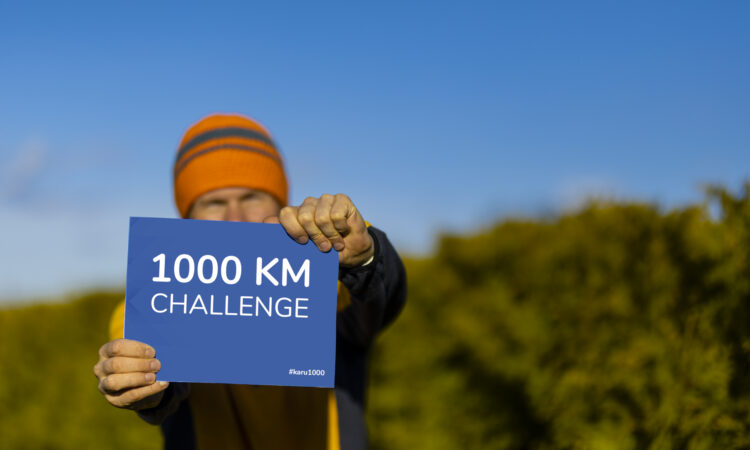 Väljakutse: Karu 1000. Kunnar Karu kõnnib 31 päeva jooksul tuhat kilomeetrit.